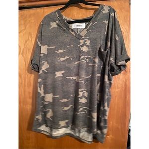 Camo pocket tee